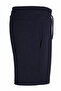Combed Cotton Navy Blue Men's Shorts 2059 - 2
