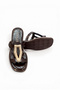 Women's Flat Slippers Black New Season with Daily Accessories M501 - 8