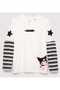 M7610480 Kuromi Printed Girls' T-Shirt White - 3
