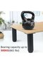 18-33cm height adjustable stainless steel furniture legs, Black, Thickened, Steel furniture legs, Round furniture legs with screwdriver, Suitable... - 4