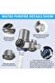 This faucet water purifier features an LED display and includes an eight-layer filter. - 2