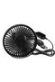 USB powered, silent fan - with clip - suitable for desktop and travel - made of lightweight polystyrene - portable and easy to carry - 6