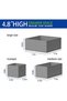 8-piece drawer-style clothing storage box set for children's rooms and wardrobes, suitable for storing clothes, baby clothes, underwear, and socks. - 2