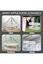 This double - layer foldable clothes rack, a 31.5 - inch mesh rack, saves space and can be used to dry sweaters and other clothes. It has a built... - 5