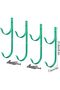 4 Storage Hooks Universal Pool Rod Rack Multifunctional Poolside Storage Rack Pool Tool Rack Geschikt voor Scraper Rake Wall Railing Telescopic Rod - 5