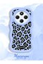 Poco C75 Compatible Wavy Frame Leopard Print High Quality Silicone Phone Case