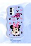 Samsung Galaxy A04S Compatible Wavy Frame Mouse Cartoon Patterned High Quality Silicone Phone Case