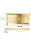 Rectangle Tray Gold 20.2x10.4x1.5cm