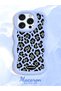 iPhone 12/12 Pro Compatible Wavy Frame Leopard Print High Quality Silicone Phone Case