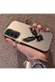 Samsung Galaxy A25 Compatible Hard Acrylic Back Silicone Edge Lens Protection Case - 3