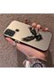 Samsung Galaxy A21S Compatible Hard Acrylic Back Silicone Edge Lens Protection Case - 3