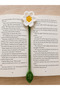 Hand Knitted Daisy Bookmark |   Amigurumi Handmade Bookmark |   Gift for Book Lovers - 3