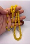 7/11 mm Perfectly Shaved Amber Prayer Beads with Ottoman Metaphor System and Set of Tools - 2
