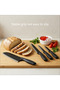 19-Piece Kitchen Knife Set with Holder, Ultra-Sharp Chef & Steak Knives for Meat & Vegetable Prep, Ergonomic Handle Cooking Cutlery Set for Home Kitchens, Chefs & Daily Cooks - 5