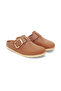 Boston Big Buckle Leoi Cognac Women's Slippers 1030446 Juststep - 5