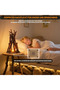 LED Night Light – Dimmable wood-fire design, 3 modes with flame sound effects, USB powered, small size, suitable for children's rooms. - 4
