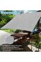 Rectangular Shade Cloth 3x4m Opaque - 99% UV protection - Fast heat dissipation - High tensile strength - For patio, garden, outdoors - 2