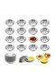 25-piece tart mold set, mini egg tart molds, tart molds, egg tart molds, mini tart molds, baking molds