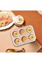 Donut Baking Pan | Non-Stick Pan, Baking Pan for Donut Holes - For Home Cooking Breakfast Preparation Dessert and Holiday Preparation - 2