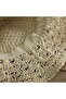 Women's Summer Beach Wide-Brimmed Sun Hat, UPF 50+, Panama Hat, Foldable Felt Hat - White - 3