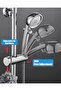 Shower head bracket, adjustable shower head bracket, no-drill shower bracket (suitable for shower rods) - 3