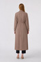 Zippered Belted Pocket Detailed Mocha Giy Çık 0333 - 5