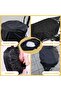 2-pack 70*80cm waterproof bicycle basket and box rain covers (Black) - 2