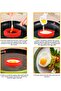 Egg ring mold for frying pan, silicone pancake mold, round fried egg mold - 4