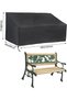 Three-seater garden bench cover - 420D Oxford cloth, tear-resistant, UV-resistant, garden sofa cover, 163x66x89 cm - 3