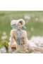 Women's Tea Party Sun Hat, Lolita Bow Flat Straw Hat, Women's Wide-brimmed Sun Hat with Wind Rope - 3