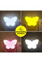 LED butterfly night lights, photosensitive, socket compatible, butterfly design, 4-pack. - 4