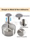 Stainless Steel Patty Press Hamburger Cooking Accessory - Silver - 2