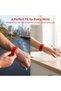 Sport Silicone Bands Compatible with Google Fitbit Air, Soft Silicone Replacement Fitbit Air Strap, Waterproof Sport Wristband, Adjustable Fitness Tracker Band for Men Women - 4