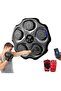 Musical Boxing Machine - Wall Boxing Trainer - Interactive Training - LED Rhythm Lighting - 43x43x5 cm