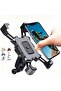 Universal 360° Rotatable Handlebar Phone Mount for Bicycle, Motorcycle & Scooter