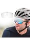 Magnetic glasses, detachable magnetic visor for cycling glasses, windscreen for bicycle helmet, sport and safety (negative pole) - 3