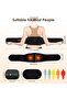 Suitable for Heated Massage Belt 122 LED Electric Pad Back 5 Air Compression 5 Temp 5000mAh Portable Hip - 4