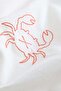 Embroidery-motif linen-blend table runner - 3
