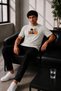 Unisex Oversize Embroidered Avatar Zuko Firebender Design 100% Cotton T-Shirt - 5
