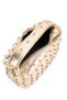 Trok Detailed Chain Strap Women's Crossbody Bag Romeo Gold Patent Leather - 8