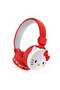 Hello Kitty Cartoon Wireless Bluetooth Headphones Mic Built-In Kids Gift Box Headset