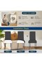 Chair Covers, Stretch Kitchen Dining Room Chair Covers Set of 6, Removable Washable Dining Chair Covers for Home, Hotel, Banquet - 3