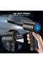 120,000 RPM 3-Speed Rechargeable Cordless Air Duster Blower with LED Light - 5