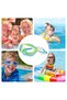Swimming Goggles Anti-Fog Soft Frame Wide Vision Kids 4-16 Yellow Blue - 3