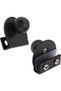 Glass door handles, 2-pack. Suitable for 5 to 8 mm thick glass display cases, furniture, cabinets, and drawer handles.