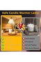 Candle Warmer - Table Lamp - Fragrance Burner - Oil Burner - Candle Warmer Lamp - With Dimmable Timer & Height Adjustment (Candles not included) - 4