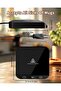 Coffee Cup Warmer Mug Warmer for Desk 6 Temperatures 45°C-70°C LED Display Coffee Cup Warmer 1-12 Hour Timer Coffee Tea Milk Black