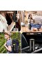 3-in-1 portable travel espresso machine, battery and USB powered for capsules and grounds (Black) - 3