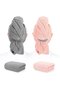 2-pack of microfiber long hair drying towels, Highly absorbent and quick-drying, Ultra-soft and quick-drying, For women and girls, 100 x 60 cm
