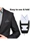 3-pack silk tissue box, square pocket scarf organizer, men's suit organizer, evening dress organizer bag - 3